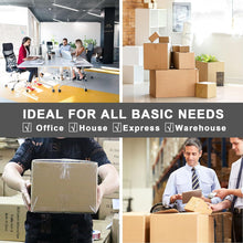 이미지를 갤러리 뷰어에 로드 , No Noise Quiet Clear Packing Tape, Heavy Duty Packaging Tape, Refill Rolls for Sealing Packing and Shipping, 2.4Mil 1.88Inch 55Yards 6Rolls, with Free Dispenser